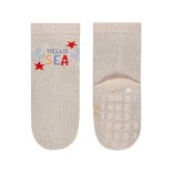 Kojinės vaikams guminiu paduku Hello Sea,  2 poros (18-26 dydžiai) Baby pink 731 2