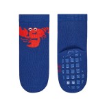Neslystančios kojinės vaikams guminiu paduku Raudonas krabas,  2 poros (18-26 dydžiai) Vandenyno mėlyna 308 2