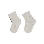 Frotinės ropojimo kojinės vaikams Begemotas, 2 poros (18-22 dydžiai) Pilk&scaron;va 518 1