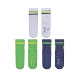 Medvilninės kojinės vaikams Ledų skoniai, 3 poros (18-34 dydžiai) Skaisti balta 500 2