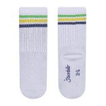 Medvilninės kojinės vaikams Ledų skoniai, 3 poros (18-34 dydžiai) Skaisti balta 500 3