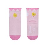 Vaiki&scaron;kos medvilninės kojinės Ledai su &scaron;ypsena, 3 poros Skaisti balta 500 4