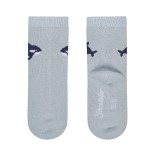 Medvilninės vaiki&scaron;kos kojinės Banginis, 4 poros (18-30 dydžiai) Skaisti balta 500 5