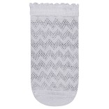 Medvilninės kojinės su tekstūriniais ra&scaron;tais (14-30 dydžiai) Skaisti balta 500 2