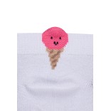 Vaiki&scaron;kos kojinės sportiniams bateliams Ledai, 2 poros Skaisti balta 500 4