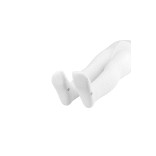 Vaiki&scaron;kos vienspalvės pėdkelnės Ažūrinės (62-128 dydžiai) Skaisti balta 500 5