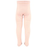 Vaiki&scaron;kos vienspalvės pėdkelnės Ažūrinės (62-128 dydžiai) Rožinė pudra 738 2