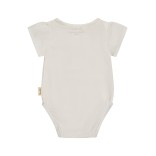 Kūdikių smėlinukas trumpomis rankovėmis Muslinas Balta 908 2