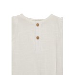 Kūdikių smėlinukas trumpomis rankovėmis Muslinas Balta 908 3