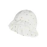 Vaiki&scaron;ka skrybėlė Ta&scaron;kuota balta Skaisti balta 500 1