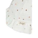 Vaiki&scaron;ka skrybėlė Ta&scaron;kuota balta Skaisti balta 500 4