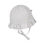 Vaiki&scaron;ka skrybėlė su rai&scaron;teliais Mažos &scaron;irdelės Pilk&scaron;va 518 2