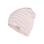Vaiki&scaron;ka kepurė beanie Juostelės Tamsiai rausva 737 1