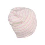 Vaiki&scaron;ka kepurė beanie Juostelės Tamsiai rausva 737 3