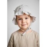 Vaiki&scaron;ka skrybėlė su rai&scaron;teliais Mažos &scaron;irdelės Pilk&scaron;va 518 6