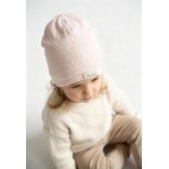 Vaiki&scaron;ka kepurė beanie Tekstūriniai ta&scaron;kučiai &Scaron;velniai rausva 707 6