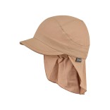 Vasarinė kepurė vaikams su kaklo apsauga One colour Pilk&scaron;vai smėlinė 931 1