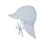 Vienspalvė vaiki&scaron;ka kepurė su kaklo apsauga nuo saulės Dangaus melsvumas 313 3