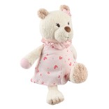 Mink&scaron;tas pliu&scaron;inis žaislas Me&scaron;kutė Betty, 24 cm Perlo balta 903 7