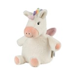 Mink&scaron;tas pliu&scaron;inis žaislas Vienaragis, 19 cm Balta 908 1