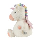 Mink&scaron;tas pliu&scaron;inis žaislas Vienaragis, 19 cm Balta 908 4