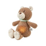 Migdukas su naktine lempute ir raminančiais garsais Me&scaron;kutis Bo, 32 cm Ry&scaron;kiai ruda 998 8