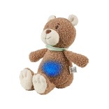 Migdukas su naktine lempute ir raminančiais garsais Me&scaron;kutis Bo, 32 cm Ry&scaron;kiai ruda 998 9