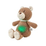 Migdukas su naktine lempute ir raminančiais garsais Me&scaron;kutis Bo, 32 cm Ry&scaron;kiai ruda 998 9