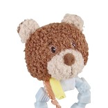 Kūdikių kramtukas - guminis žiedas Me&scaron;kutis Bob, 13 cm &Scaron;velni melsva 398 5