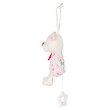 Grojantis žaislas Me&scaron;kutė Betty, 19x16 cm Perlo balta 903 4