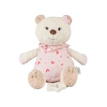 Mink&scaron;tas muzikinis žaislas Me&scaron;kutė Betty, 24 cm Perlo balta 903 5
