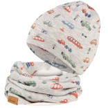 Vaiki&scaron;ka kaklo mova su pūkeliu Auto &Scaron;viesiai pilka 513 3