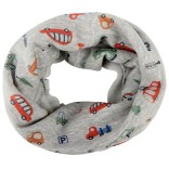 Vaiki&scaron;ka kaklo mova su pūkeliu Auto &Scaron;viesiai pilka 513 2