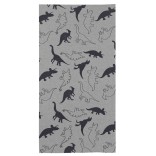 Trikotažinė kaklo mova &bdquo;Dinozaurai&ldquo; &Scaron;viesiai pilka 513 3