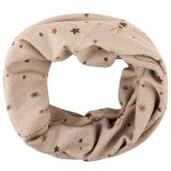 Trikotažinė kaklo mova vaikams Žvaigždynas &Scaron;velni kreminė 935 2