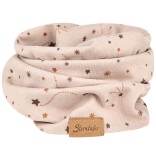 Trikotažinė kaklo mova vaikams Žvaigždynas &Scaron;velni kreminė 935 1