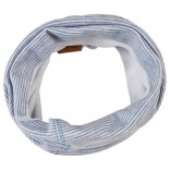 Vaiki&scaron;ka kaklo mova su pūkeliu Dryželiai Žydra 399 2