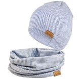 Vaiki&scaron;ka kaklo mova su pūkeliu Dryželiai Žydra 399 7