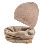 Vaiki&scaron;ka kaklo mova su pūkeliu Dryželiai Žaliai ruda 995 7