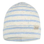 Vaiki&scaron;ka kepurė beanie Dryžuota su ta&scaron;keliais Kobalto mėlyna 315 2