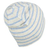 Vaiki&scaron;ka kepurė beanie Dryžuota su ta&scaron;keliais Kobalto mėlyna 315 3