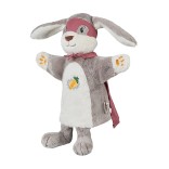 Teatro lėlė, maunama ant rankos Super zuikis, 30 cm Pilkai ruda 599 1