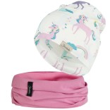 Vaiki&scaron;ka kepurė beanie Spalvoti vienaragiai Skaisti balta 500 6