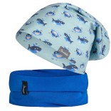 Vaiki&scaron;ka kepurė beanie Rykliukas Dangaus melsvumas 313 6