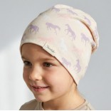 Vaiki&scaron;ka kepurė beanie Arkliukai Balta 908 6