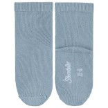 Plonos bambuko pluo&scaron;to kojinės vaikams, 3 poros (18-34 dydžiai) &Scaron;viesiai mėlyna 318 4