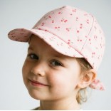 Beisbolo kepurė mergaitėms su kaspinėliu.