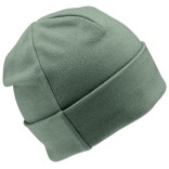 Kepurė vaikams Vienspalvė Beanie, vienguba, rudeniui/pavasariui Samanų žalia 275 4