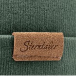 Kepurė vaikams Vienspalvė Beanie, vienguba, rudeniui/pavasariui Samanų žalia 275 3