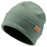 Kepurė vaikams Vienspalvė Beanie, vienguba, rudeniui/pavasariui Samanų žalia 275 1